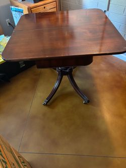 Antique Folding Card Table