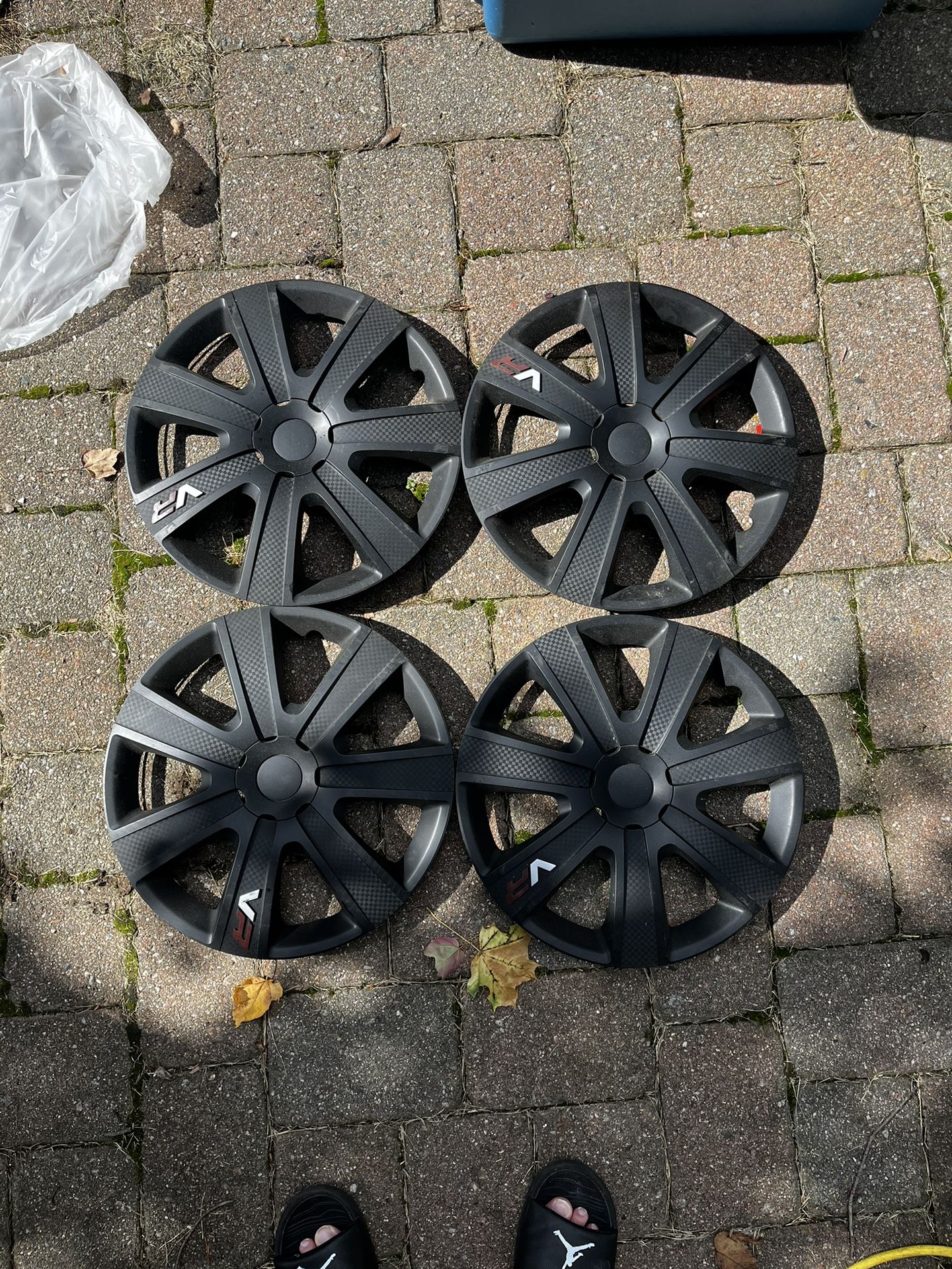 VR Carbon Hub Cap Wheel Covers