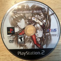 Growlanser: Heritage of War (Playstation 2) PS2 Game DISC ONLY