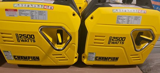 Champion 2500 inverter generator.