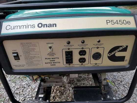 Cummins Oman portable generator