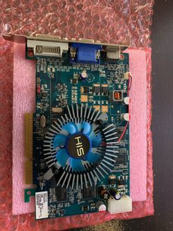 Brand new HIS ATI Radeon HD 4650 1GB 128bit ddr3 AGP graphics card