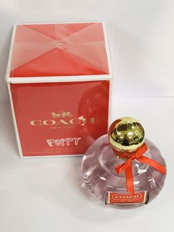 COACH POPPY PERFUME FOR WOMEN ORIGINAL AND BRAND NEW IN THE BOX 3.4OZ.