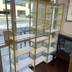 New Book Shelf (Steel and wood)