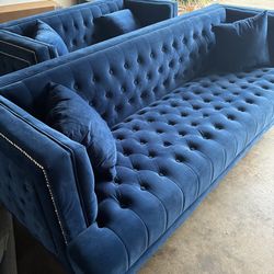 Sofa with love seat ,