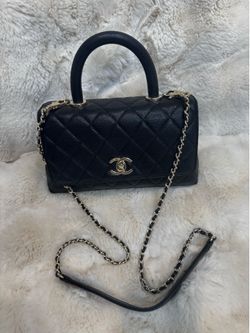 Chanel handbag caviar