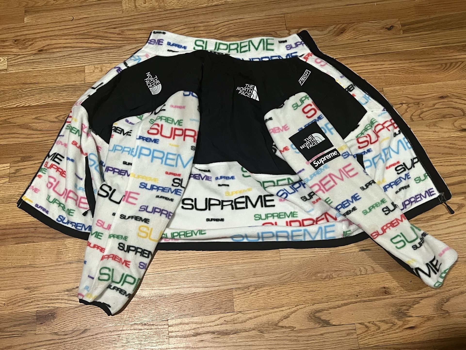 Fleece Jacket Supreme Pe Jacket Supreme Reversible Logo Fleece