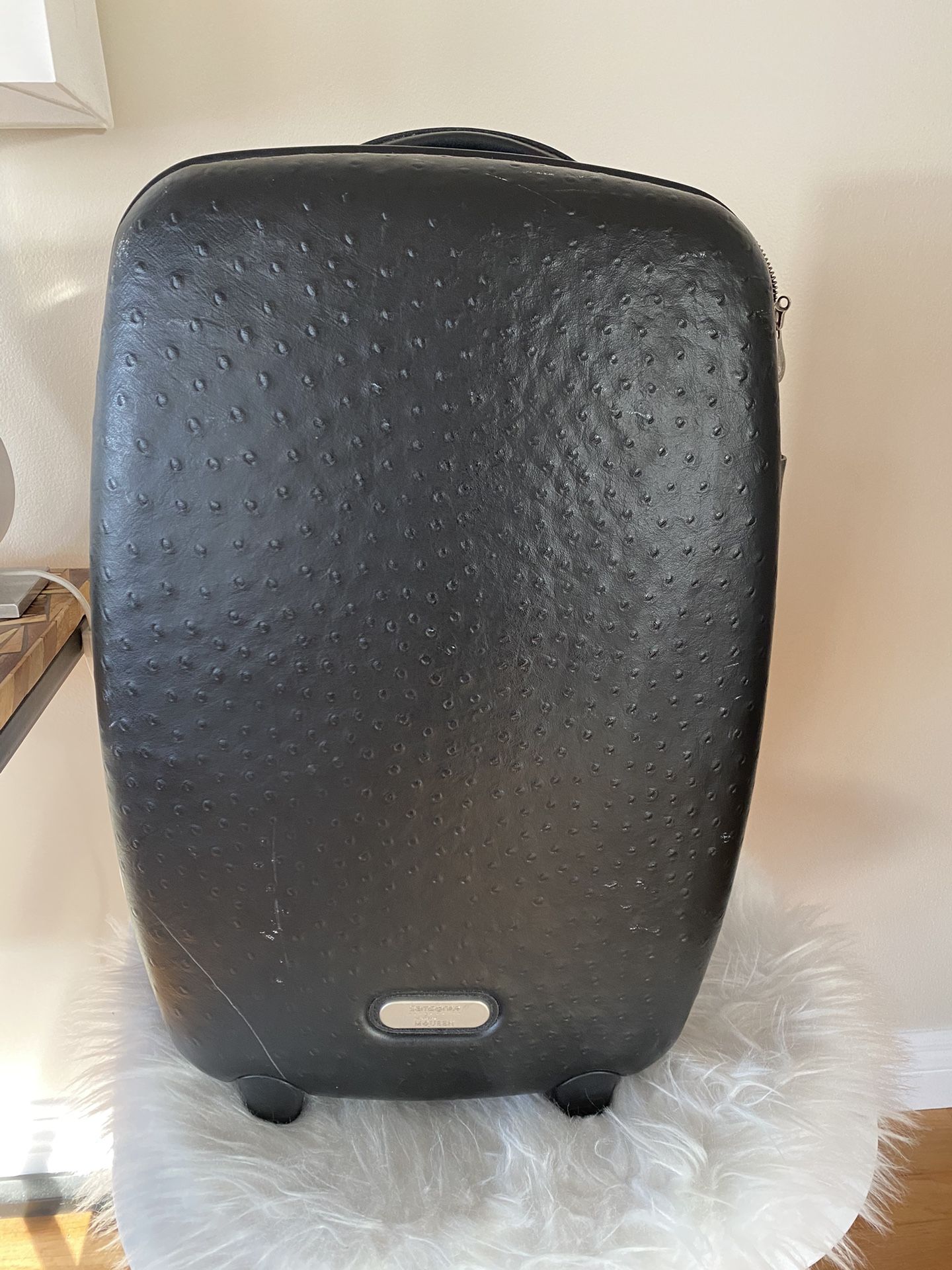 Vintage Samsonite Alexander McQueen Black Label suitcase