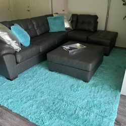 Leather Sectional 
