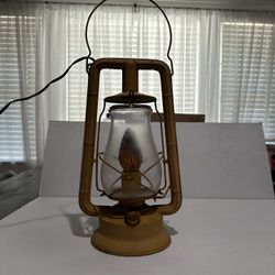 Vintage Monarch L.A Lantern with Plug In 