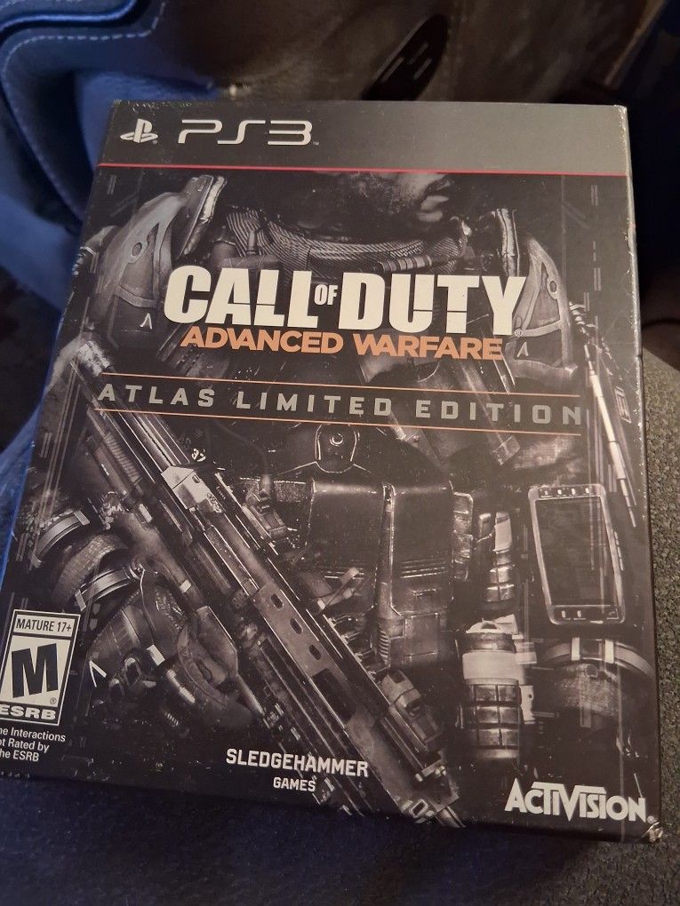 Call Of Duty ADVANCE WARFARE ATLAS LIMITED EDITON PS3