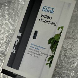 BNIB Blink Video Doorbell