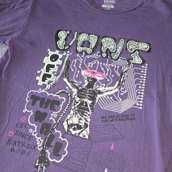 Vans T-Shirt - Vans Off The Wall T-Shirt Size M Classic Fit