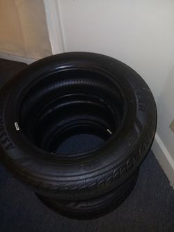 Slightly used tires