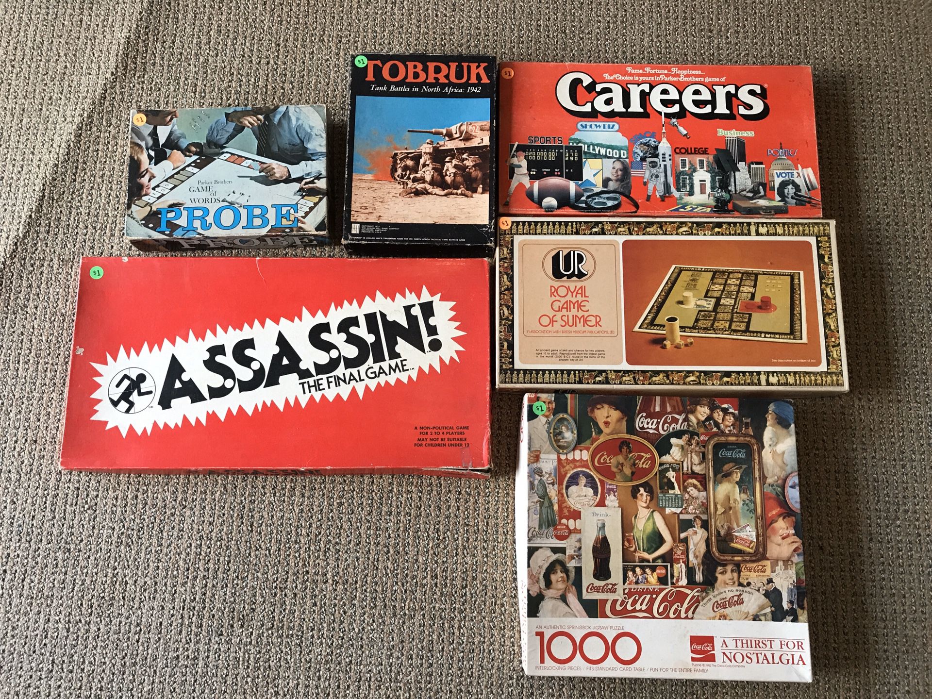 Board games and puzzle