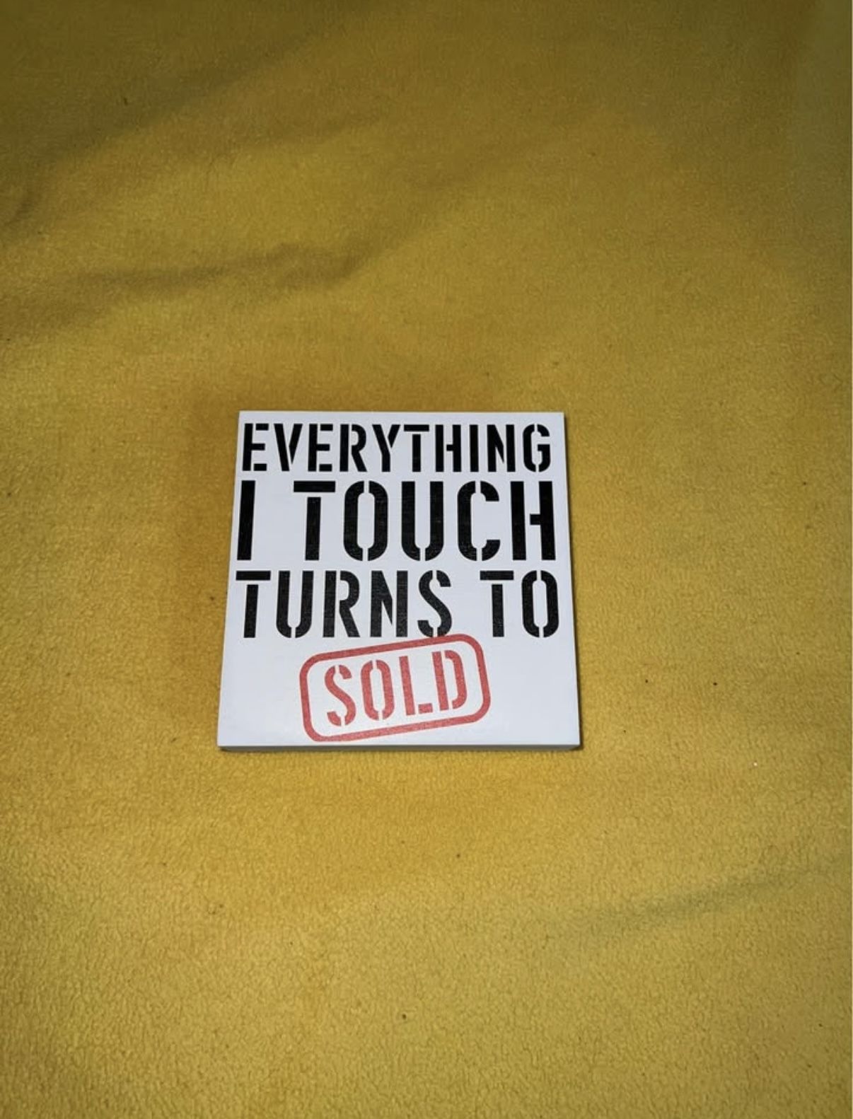 Small Seller Sales Sign