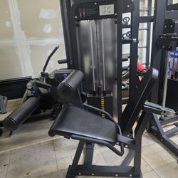Leg extension / leg curl combo dual exercise fitness weight machine