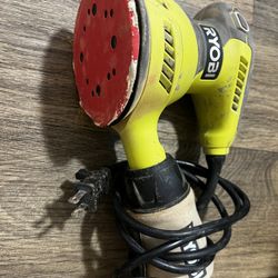 RYOBI Orbital Sander – Works Great – Perfect for DIY & Furniture Projects 