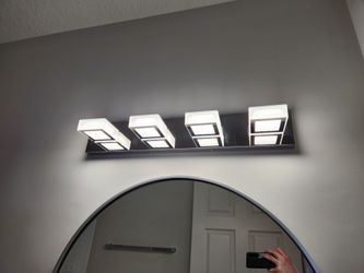 24in Led Bathroom Vanity Light- Chrome