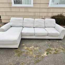 Cream Sectional Sofa