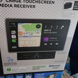 NIB Dual Xdcpa11bt Double Din Touchscreen Car Stereo 