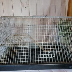 Cage with ramp For Small Animal 