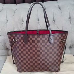Louis Vuitton handbag.