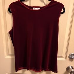 Red Velvet Top