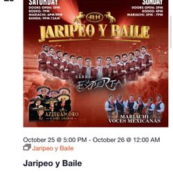 Jaripeo Y Baile $20