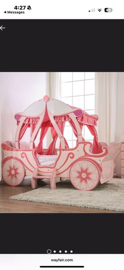 Princess bed Set Girl Bed Garlington Twin Car Bed