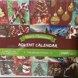 New Merry Christmas Advent Calendar. Awesome Gift! 
