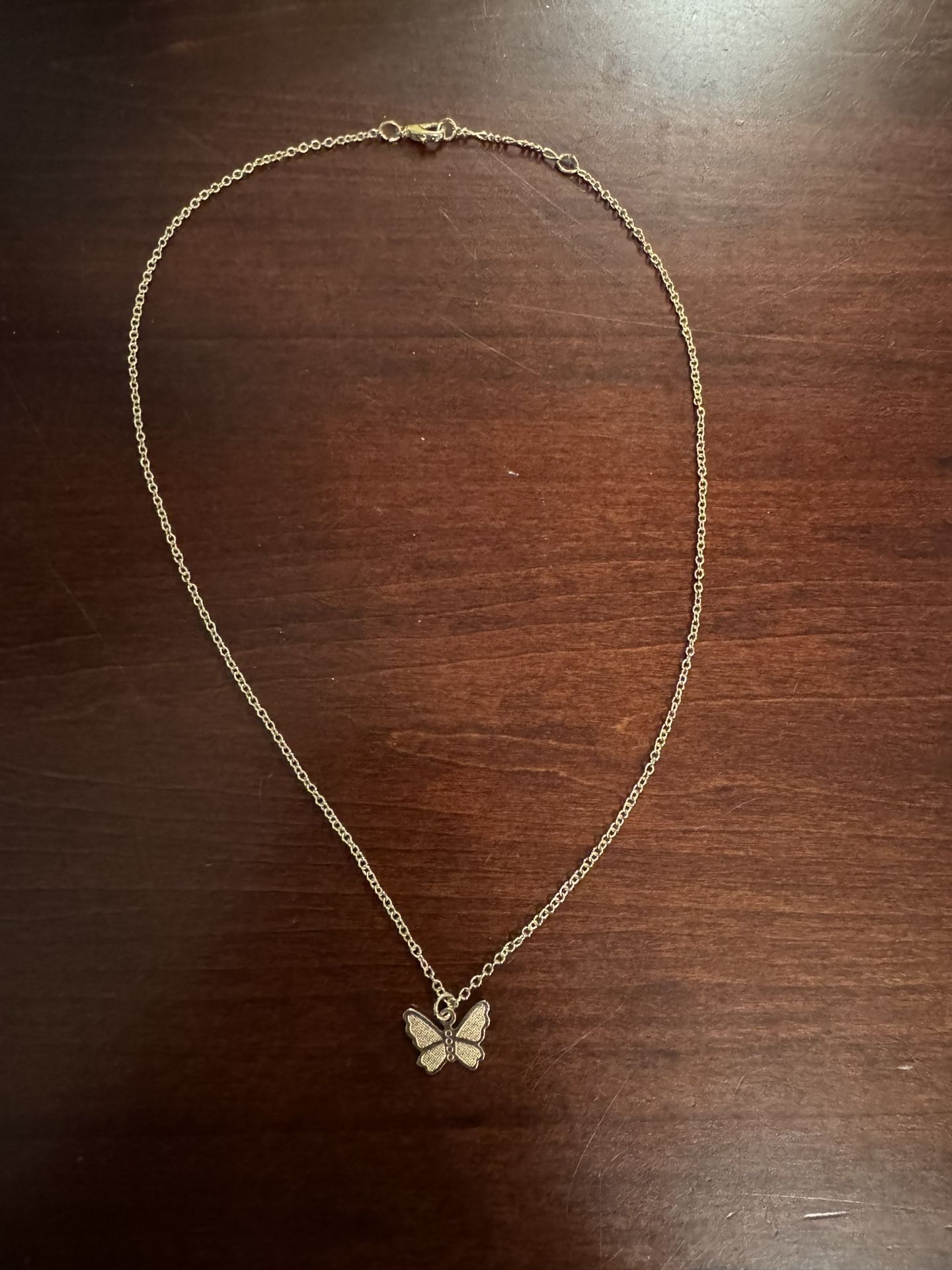 brandy melville butterfly necklace