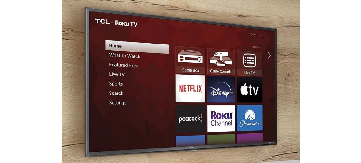 TCL 40” Roku Smart TV – 1080p Full HD (2022)