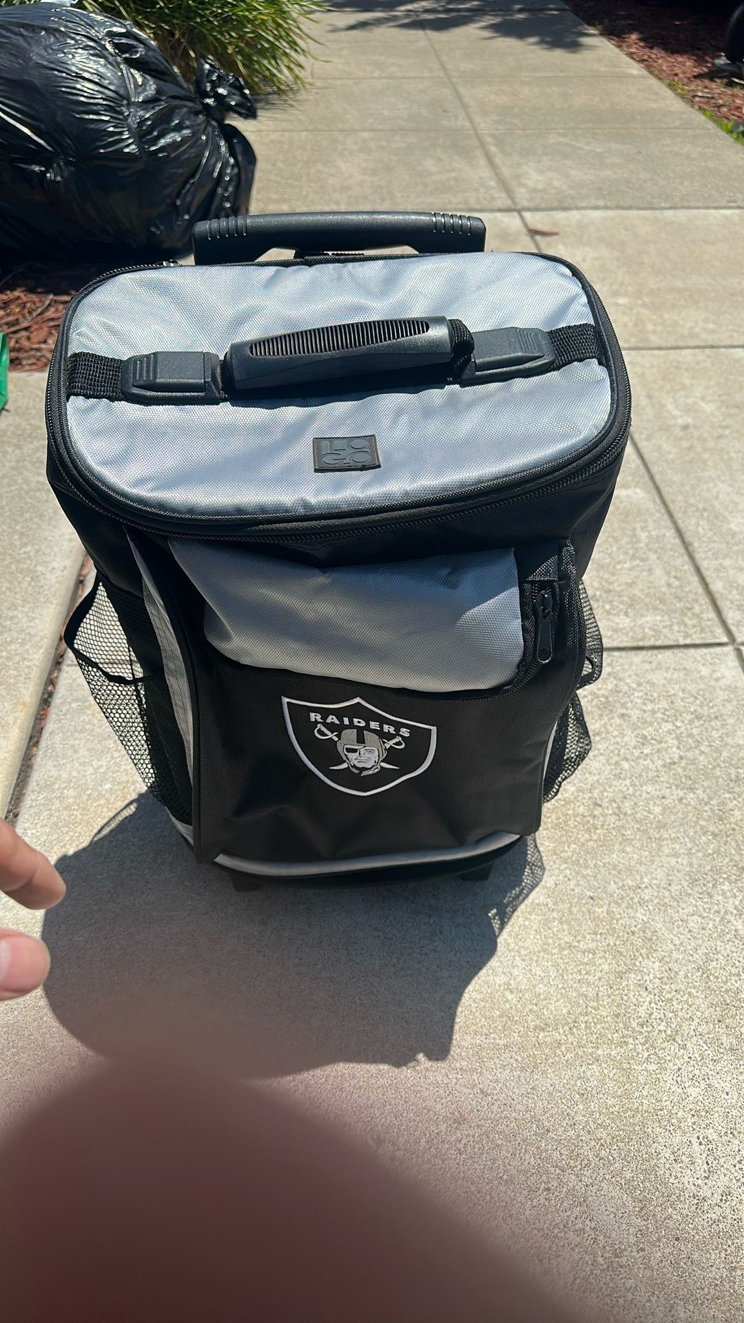 NFL Rolling Cooler - Las Vegas Raiders