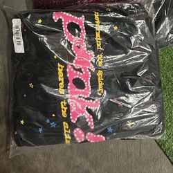 XL Black P*nk Sp5der Hoodie