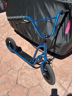 kids scooter blue