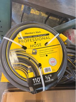 Members Mark Extra Long 110 Ft Kink Resistant Professional Hose Brand New Only $19.99