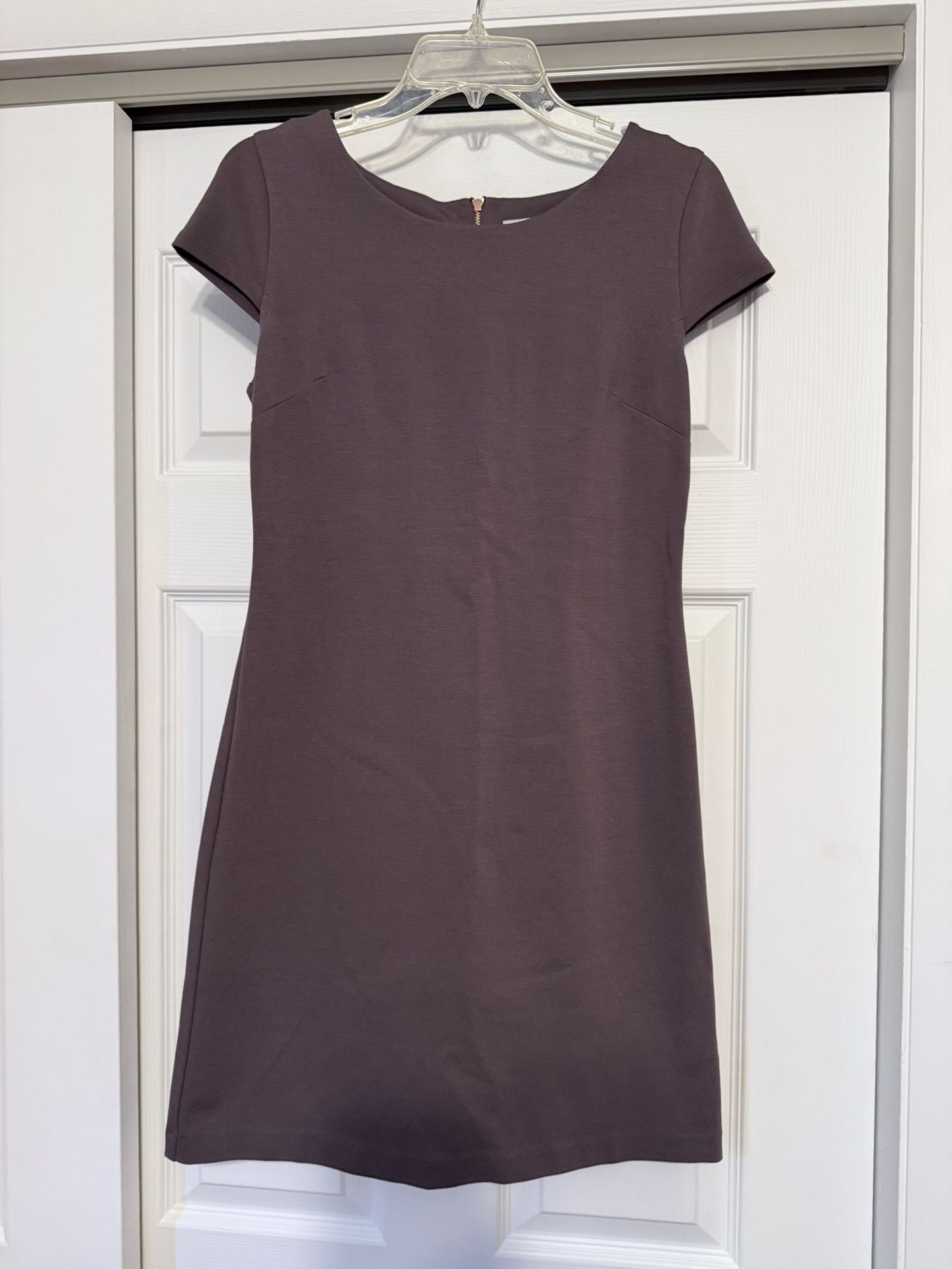 Boston Proper Taupe Sheath Dress - Size 6