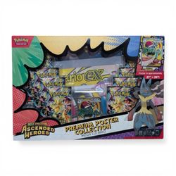 Pokemon Ascended Heroes Lucario Premium Poster Collection