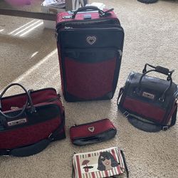 Vintage Brighton  Luggage Set. $400
