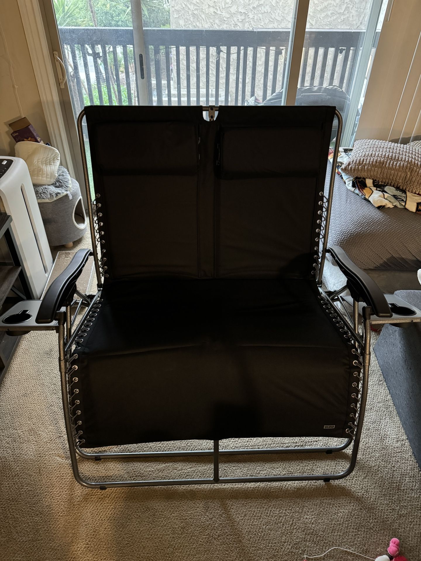 Camping Reclining Double Chair / Loveseat