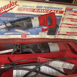 Heavy Duty Milwaukee Super Sawzall 