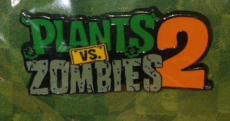 Plants Vs. Zombies Promo Enamel Pin