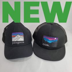 NEW Patagonia And Coal Headwear Trucker Adjustable Snapback Hat Jordan 