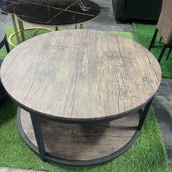 Round Coffee Table / Mesa de centro redonda