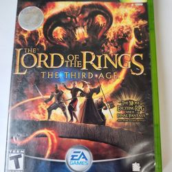Lord of the Rings The Third Xbox Original 