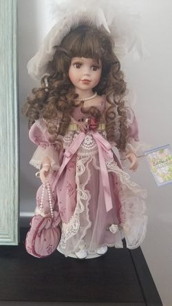 Limited edition Victorian Porcelain Doll
