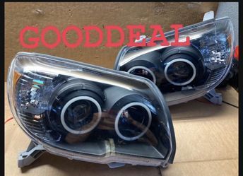 OH25 Fit 06-09 Toyota 4Runner Halo LED Headlight Pair 