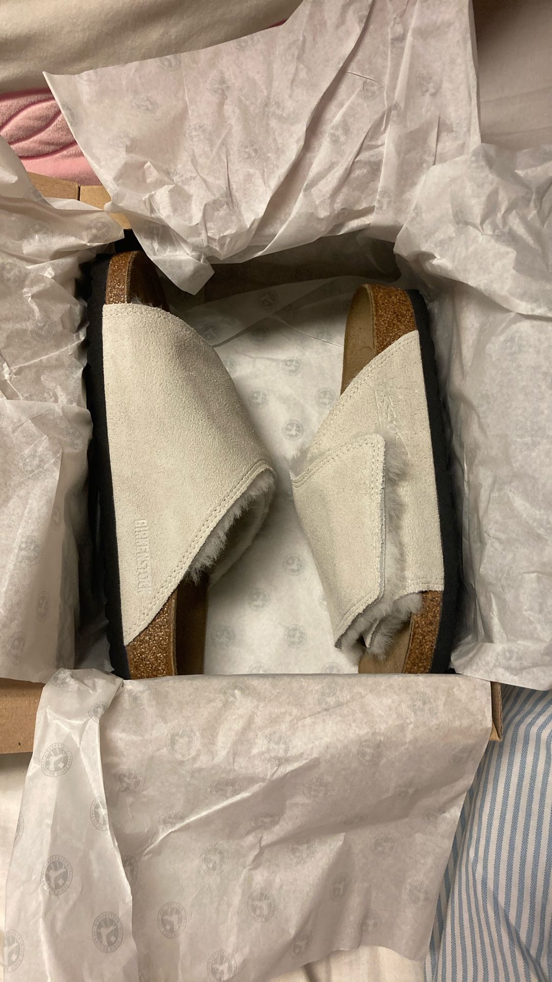 Stussy X Birkenstock Solana Bone EU 40