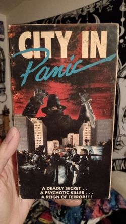 City In Panic VHS